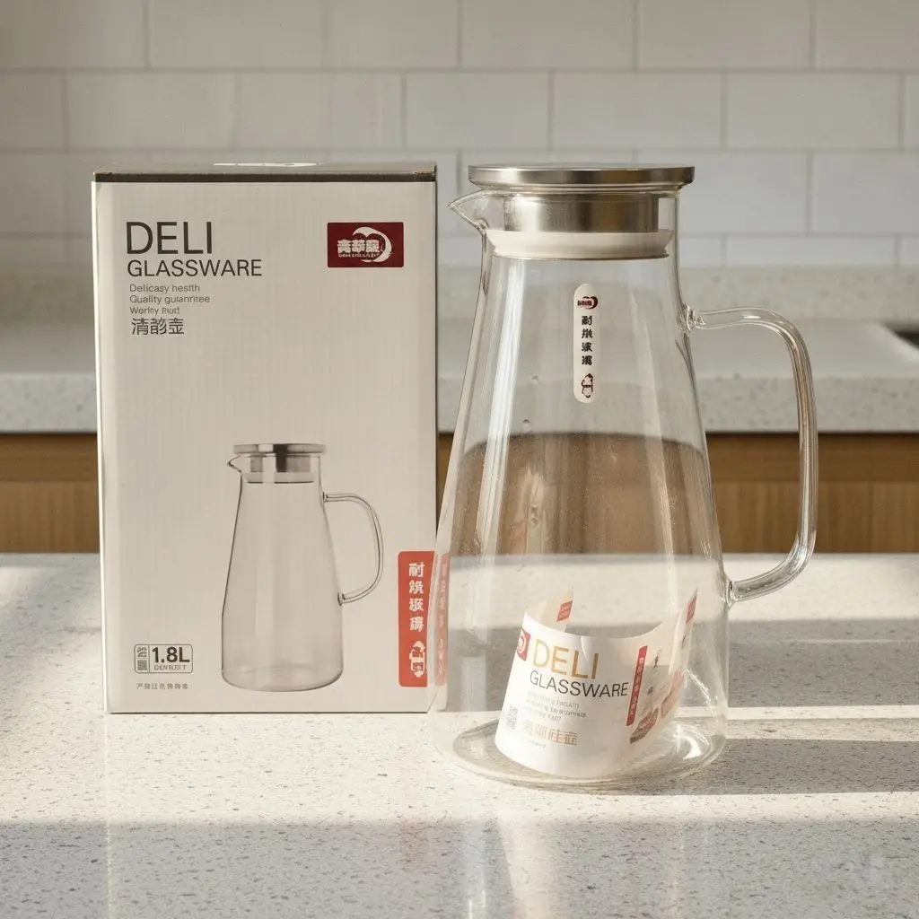 پارچ پیرکس 1.8 لیتری دلی گلس (Deli Glassware) - کد 30